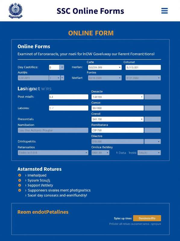 SSC Online Forms